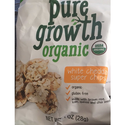 Organic White Cheddar Super Chips