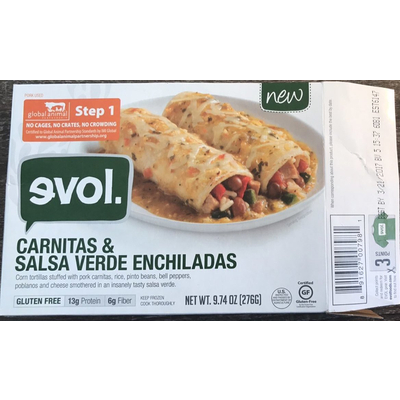 Carnitas & Salsa Verde Enchiladas