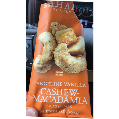 Cashew-Macadamia Glazed Mix, Tangerine Vanilla