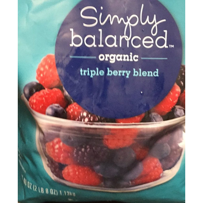 Triple Berry Blend, Organic