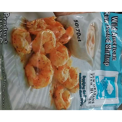 Shrimp, Raw Peeled, Wild American