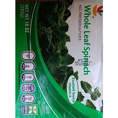 Whole Leaf Spinach