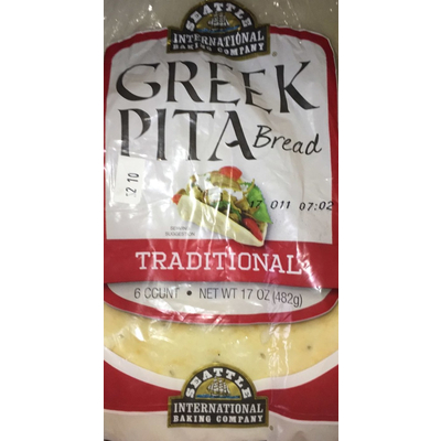 Greek Pita Bread, Traditional
