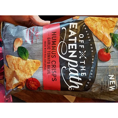 Hummus Crisps, Garlic Tomato Basil