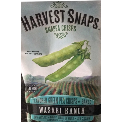 Snapea Crisps, Wasabi Ranch