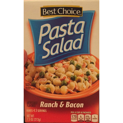 Pasta Salad, Ranch & Bacon