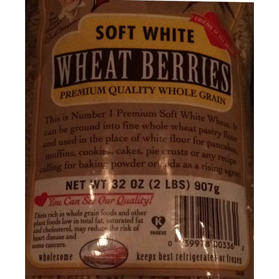 Wheat Berries, Soft White
