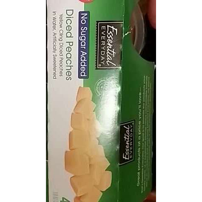 Diced Peaches, No Sugar Added