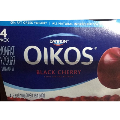Calories in Greek Yogurt Fruit on the Bottom, Nonfat, Grade A, Black ...