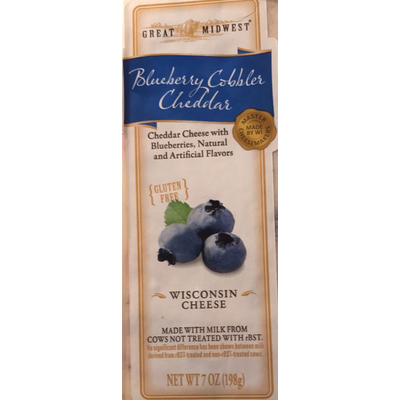 Blueberry Cobbler Cheddar