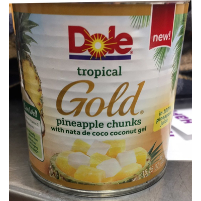 Gold, Tropical Pineapple Chunks