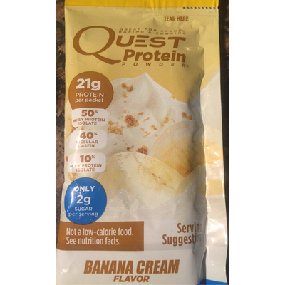 Protein Powder, Banana Cream Flavor