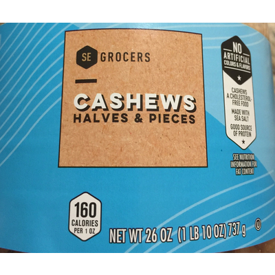 Cashews, Halves & Pieces
