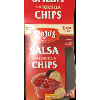 Salsa and Tortilla Chips, Medium