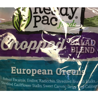 Chopped Salad Blend, European Greens