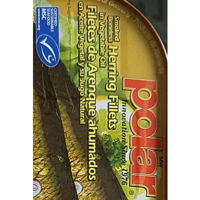 Herring Fillets in Vegetable Oil, Smoked Boneless