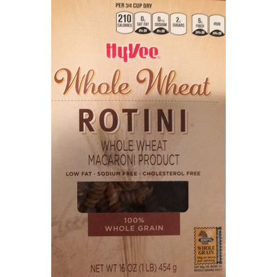 Rotini, Whole Wheat