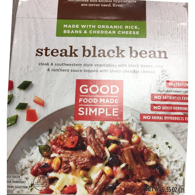 Steak Black Bean