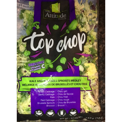 Top Chop Kale and Brussels Sprouts Medley