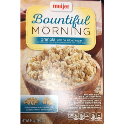 Bountiful Morning Granola