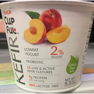 Kefir, Peach