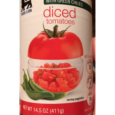 Diced Tomatoes with Green Chilies