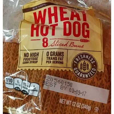 Wheat Hot Dog Buns