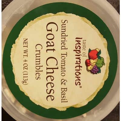 Goat Cheese Crumbles, Sundried Tomato & Basil