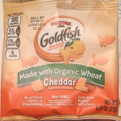 Goldfish Baked Snack Crackers, Cheddar
