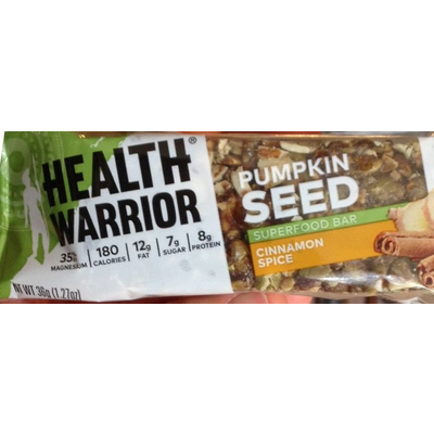 Superfood Bar, Pumpkin Seed, Cinnamon SPice