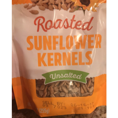 Roasted Sunflower Kernels, Unsalted