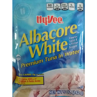Albacore White, Premium Tuna in Water