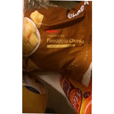Pineapple Chunks, Unsweetened
