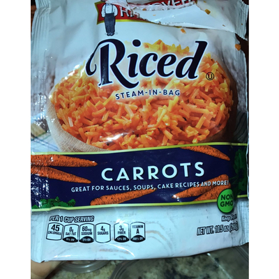 Riced Carrots