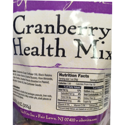 Cranberry Health Mix