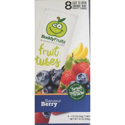 Fruit Tubes, Banana Berry