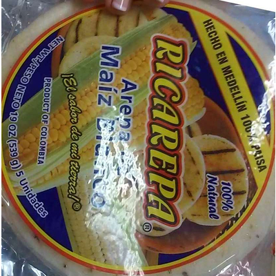 White Corn Arepa