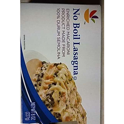 No Boil Lasagna