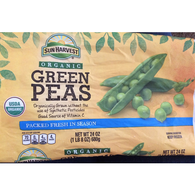 Green Peas, Organic