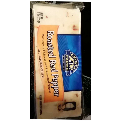 Monterey Jack Cheese with Roasted Red Pepper
