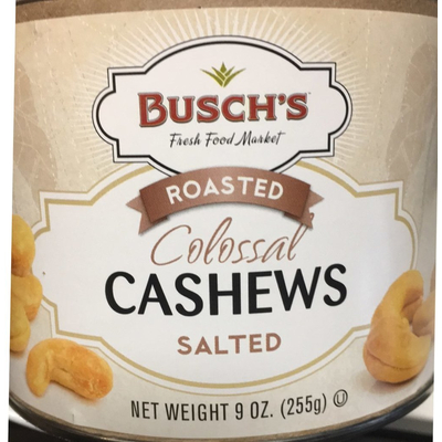 Roasted Colossal Cashews, Salted