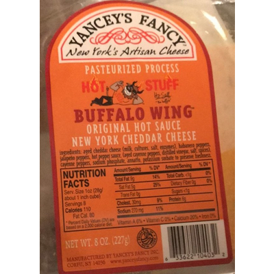 Buffalo Wing Hot Sauce, New York Cheddar Cheese