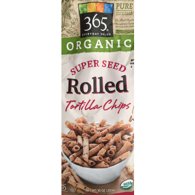 Rolled Tortilla Chips, Super Seed