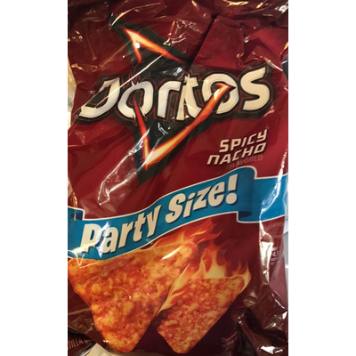 Tortilla Chips, Spicy Nacho Flavored