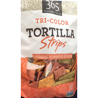Tri-Color Tortilla Strips