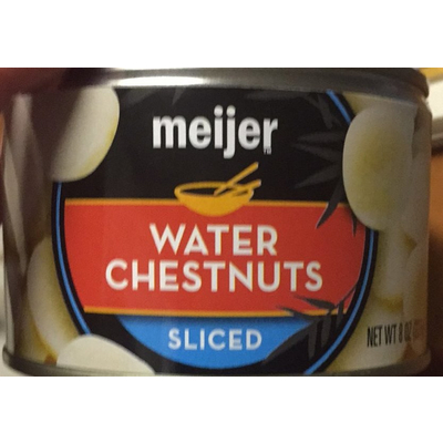 Water Chestnuts, Sliced