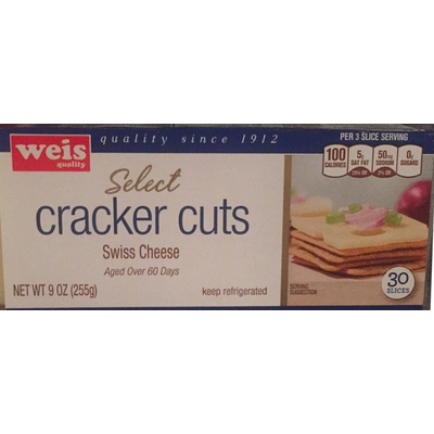 Cracker Cuts, Swiss Cheese