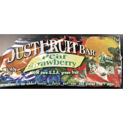 Bar, Pear Strawberry