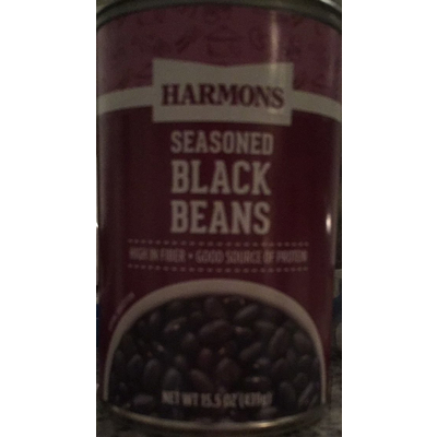 Seasoned Black Beans
