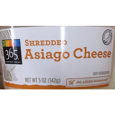 Asiago Cheese, Shredded